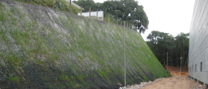 Revestimento de Talude Multilog - Itajaí SC